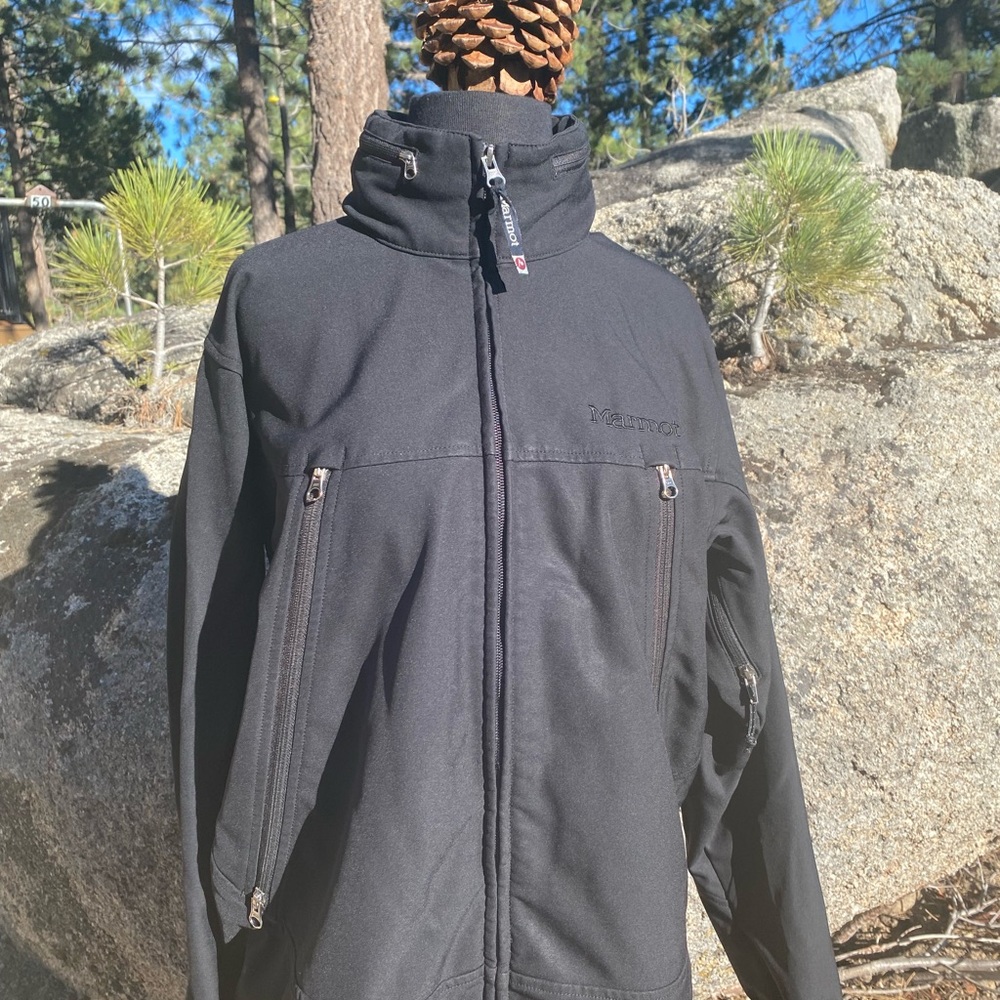 Marmot Men’s Size M Black Softshell Jacket